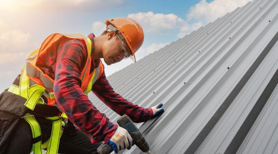 Malarkey shingle installation in Kivalina, AK